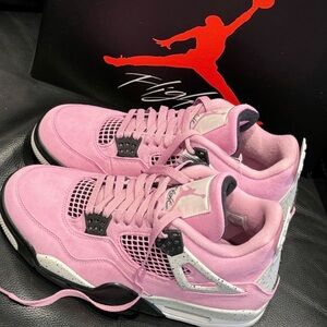 Air Jordan 4 Retro Women's Sneakers Orchid AQ9129 501